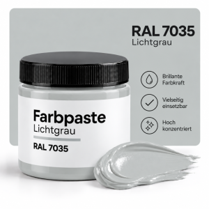 Farbpaste lichtgrau 250g RAL 7035
