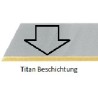 Abbrechklinge "Titan" L80xB9,1xS0,4mm, 12 Sollbruchstellen 10 Stück / Spenderbox