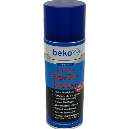 Klarer Sprühkleber Berner – 400 Ml, Hochtemperaturbeständig, Dauerkleber