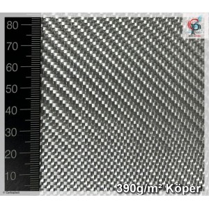 Glasfilamentgewebe 390g/m² Köper Aero