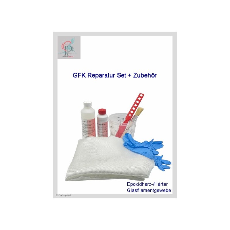 GFK-Reparatur Set + Zubehör