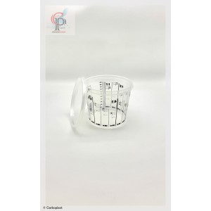 Mischbecher PP 1400ml mit Deckel