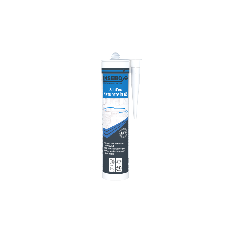 Silikon - SilcTec 66, 300 ml, anthrazit