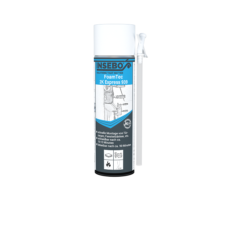 2K-PU-Montageschaum, FoamTec 2K-Express 939, 400 ml